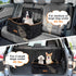 50Lbs 2 2 VavoPaw Medium Dog Car Seat, Dog Booster Seat Under or Small Dogs Washable, Pet Car Seats with Safety Leash