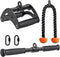 SELEWARE Triceps LAT Pulldown Attachments, Non-Slip Soft Rubber Grip Cable Machine Accessories for Home Gym