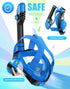 Greatever G2 Full Face Snorkel Mask, 180 Degree Panoramic View with Latest Dry Top System