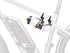 Topeak Versa Bike Mount (2 Piece per Set), Black, 20-60mm by Topeak