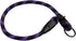 BronzeDog Rope Pro Training Dog Collar, Braided No Pull Quick Release Lead for Small Medium Large Dogs (S - 17.7" Long,
