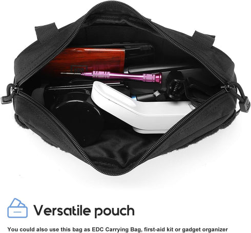 ProCase Tactical Admin Pouch, Versatile Molle EDC Carry Bag for Magazine, Map and Small Tools