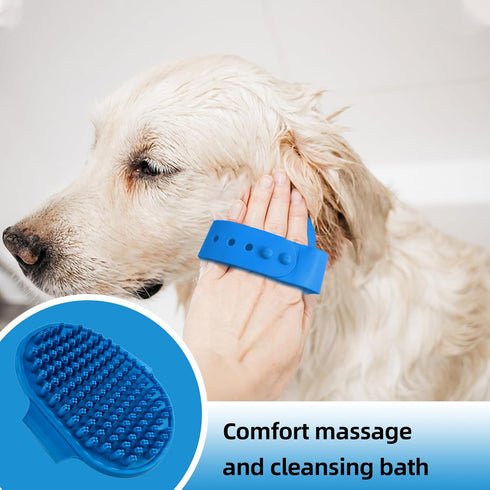 Dog Brush for Shedding, 6 PCS Pet Slicker Hair Brush Kit with Organizer Bag for Dogs & Cats