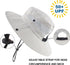 Women's Packable Summer Sun Hat, Wide Brim Outdoor UV Protection Bucket Hat with Ponytail Hole