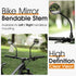 West Biking Bike Mirror Handlebar Mount, Adjustable Rotatable Bicycle Rear View Safety Mirror