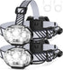Rechargeable Headlamp, 20000 High Lumen 5 LED Head Lamp with Red White Light, IPX4 Waterproof for Outdoor Gear
