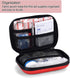 Portable Mini First Aid Kit, Compact Medical Kits with Waterproof EVA Case for Car, Home, Outdoors, Sports