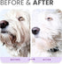 B5 16oz+Brush Lillian Ruff PRO Formula Ultra Brightening Dog Shampoo - Professional Whitening & Long-Lasting Odor