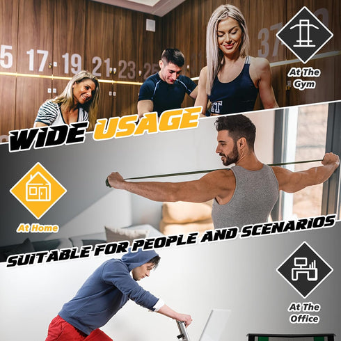 Power Twister Bar, Upper Body Exercise Equipment for Chest, Shoulder, Forearm, Bicep Strengthening