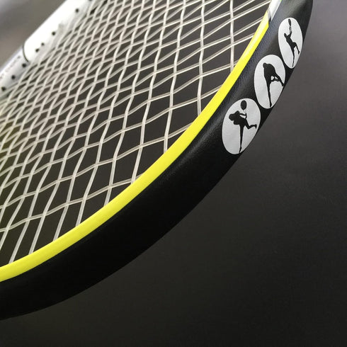 Tennis Racket Head AntiScratch Tape - Protective Racket Head Frame Guard PU Sticker