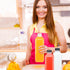 10pcs 33oz Fhxtcygj Plastic Bottles with Caps, Juice Container with Lids, Empty Plastic Juice Bottles Reusable Clear
