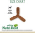 Nylabone Nutri Dent Dog Dental Chews, Filet Mignon Flavor, Small, 1 Count - Natural Teeth Cleaning & Breath Freshener