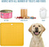 Dog Lick Mat, Dog Slow Feeder, Pet Calming Mat, Anxiety Relief Dog Cat Training Licking Mat, Perfect for Food, Yogurt