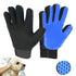 Pet Grooming Glove, Comfortable Brush Glove for Dog, Cat, Rabbit, Perfect Hair Remover for Short and Long Fur