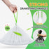 120 Pack SC01, MWSC02 SC09, MW-LR01,1.5 18" 12.6" Cat Litter Box Liners for Meo Want Mil Thick Drawstring Heavy Duty