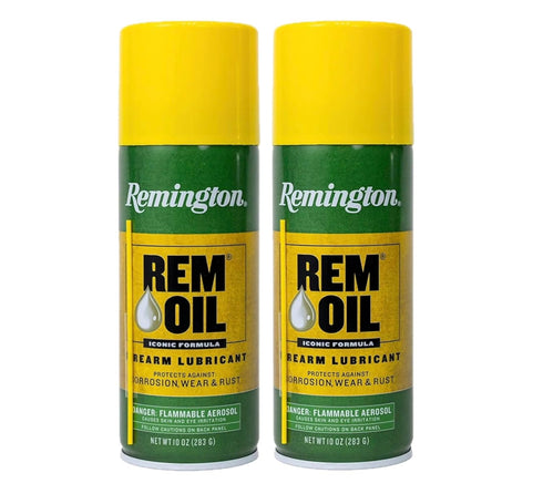 Generic 2 10 Oz, 2 Pack Rem Oil Spray Gun Aerosol Cleaning Lubricant
