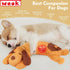 WEOK Heartbeat Puppy Toy, Comfort Cuddler Pillow, Dog Anxiety Relief Calming Aid,Heartbeat Stuffed Toy for Dogs,Puppy