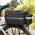 11.4 6.3 6.7in Lixada Bike Panniers Bike Trunk Bag Insulated Bag for Warm/Cool Items, Bicycle Rear Rack Storage Luggage