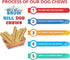 Snow Hill Himalayan Yak Cheese Dog Chews Triple XL Monster 13-14 Oz / 11-13 in Grade A Quality Healthy Yak Cheese Treats
