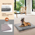 BEAUTYZOO Dog Crate Mat Pad, Soft High Resilience Foam, Anti-Slip Washable Mattress for Jumbo Extra Large Large Medium
