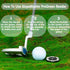 SlopeMaster ProGreen Reader - High Precision Golf Ball Marker with Green Reading Aid for Men Women
