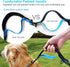 Hands Free Dog Running Leash with Zipper Pouch - Dual Handle, Elastic Bungees for Medium and Large Dogs