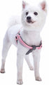 Blueberry Pet Soft & Comfy 3M Reflective Step-in Dog Harness, Baby Pink, Small, Chest Girth 15.5" - 19.5", Adjustable