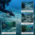 Diving Pointer, Stainless Steel Lobster Tickle Pointer Underwater Shaker Noise Maker Diving Diving Stick Rod