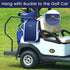 YOREPEK Golf Shoe Bag, 3 Pockets for Socks, Gloves, Tees, Balls, Brush, Zippered Sport Carrier with Ventilation