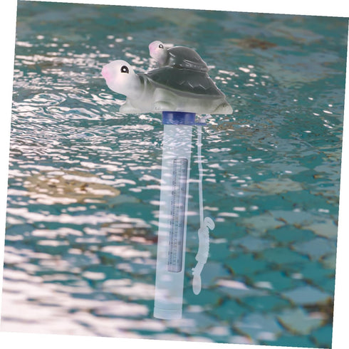 Swimming 0-50c, BESTonZON Floating Pool Thermometer Turtle Shape for Pools and Hot Tubs, Waterproof Water Temperature
