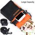 Dog Treat Bag, Large Training Pouch with Adjustable Shoulder Strap, Poop Bag Dispenser, Easy to Carry