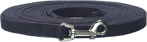 Leather Brothers 30-Feet Web Lead, Small, Black