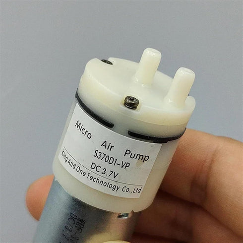 EQIMMFLJ 3.7V 5V 370 DC Motor Vacuum Diaphragm Air Oxygen Pump Negative Pressure Suction Breast Pump DIY Aquarium Water
