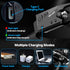 Rechargeable Headlamp, 230° Wide Beam LED Head Lamp with Motion Sensor, 5 Modes for Outdoor Camping Headlight