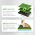 28"18" Hompet Dog Grass Pads, Puppy Turf Potty Training Pads, Artificial Turf for Dog Systems Replacement Grass Mats