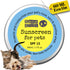 Noseprint 60ml, 15, Pet Sunscreen Balm, SPF Moisturizing, Eco-Friendly Tin, Non-Toxic Formula for Dogs and Cats