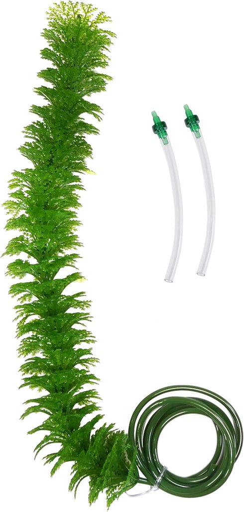 Penn-Plax Plant-Air Airline Tubing for Aquariums, 60" Tubing That Looks Like an Aquarium Plant (PA1)
