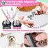 2TRUL 13pcs Dog Brush for Shedding Bath Grooming Kit with Pet Nail Clipper and File - Dog Bath Brush Cat Grooming