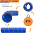 Dog Agility Tunnel with Breathable Mesh, Training Equipment with Carry Bag
