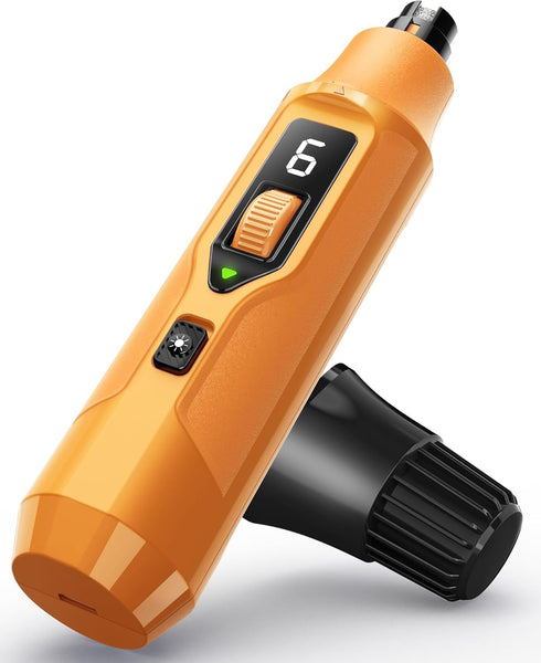 7-Speed Dog Nail Grinder with LED Light Ultra Quiet Electric Pet Nail