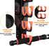 Fishing Rod Holders, Wall or Ceiling Mounted Fishing Pole Holders, Rack Holds Up to 10 Rods (1 Pack)