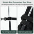 Fishing Tackle Backpack with Rod Holders and 4 Tackle Boxes, Water Resistant Storage Bag for Men