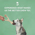 All-Natural, Nylon-Free Medium Density Dog Chew Toys, Ideal for Moderate to Strong Chewers, Non-Toxic