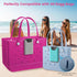 OUTXE Silicone Phone Holder for Bogg Bag - 2 Pack, Compatible with All Bogg Bags, Perfect Beach Tote Accessory.
