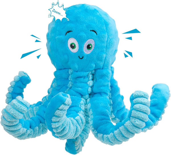 Indestructible Dog Toys for Aggressive Chewers, Octopus Tug of War Stuffed Chew Toys for Large and Small Dogs