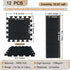 12 11 11 0.4 inches, BXI Puzzle Exercise Mat Pcs, x x High Density Noise Reduction Puzzle Felt Rug Mat, Non Slip