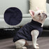 2 Layers Fleece Lined Warm Dog Jacket - Soft Windproof Large Dog Coat for Winter Cold Weather, Blue XXXL