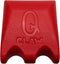 Q-Claw QCLAW Portable Pool/Billiards Cue Stick Holder/Rack - 2 Place, Red