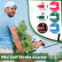 Frienda 6 Pieces Mini Golf Score Counter - Simple Attachment Scorekeeper Up to 12 Shots with One Touch Reset