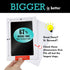 Large Inkless Pet Paw Print Kit | Clean-Touch Ink Pads for Large Dogs | Keepsake Frames + Accessories by BabyMushroom